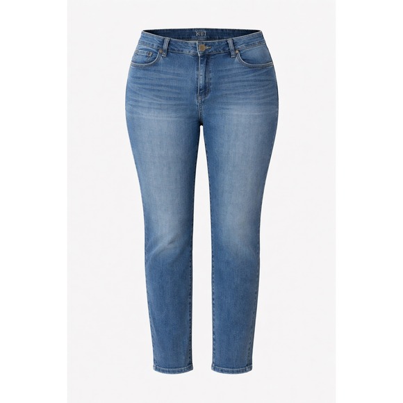 Kut from the Kloth Denim - Kut from the Kloth Jeans Womens 16 Blue Stretch Straight Leg Denim